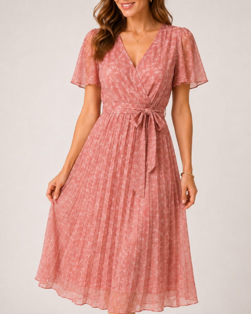 Amani Floral Midi Dress